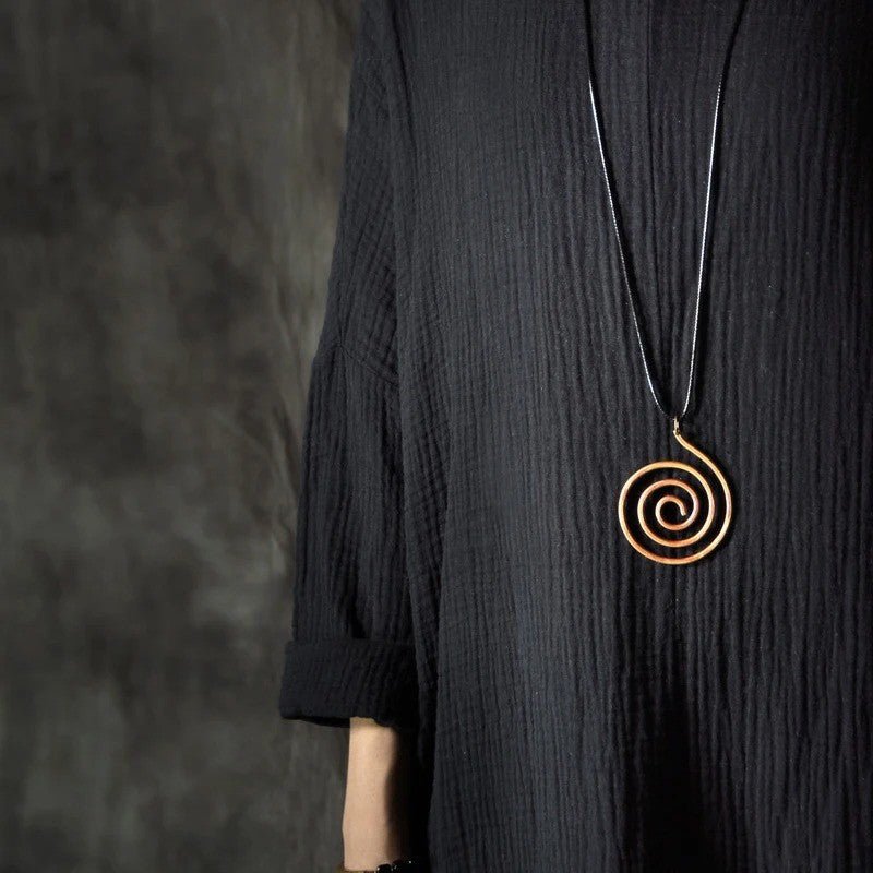 Arun - Handmade Pure Copper Necklace - OutletMystic