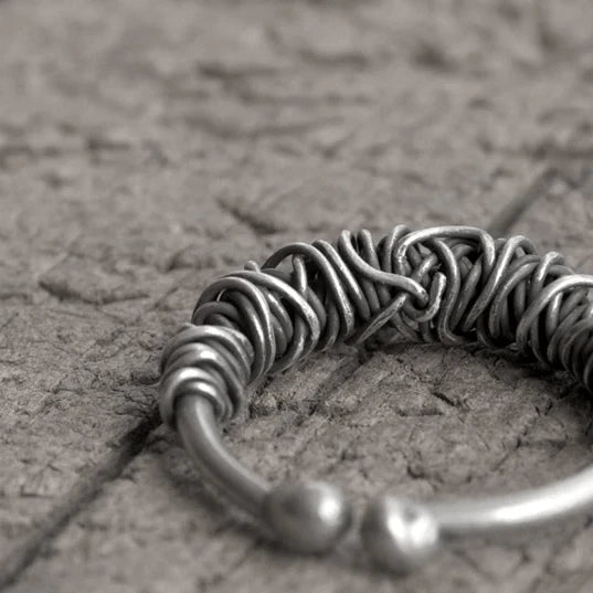 Nest - Handmade Silver Ring - OutletMystic