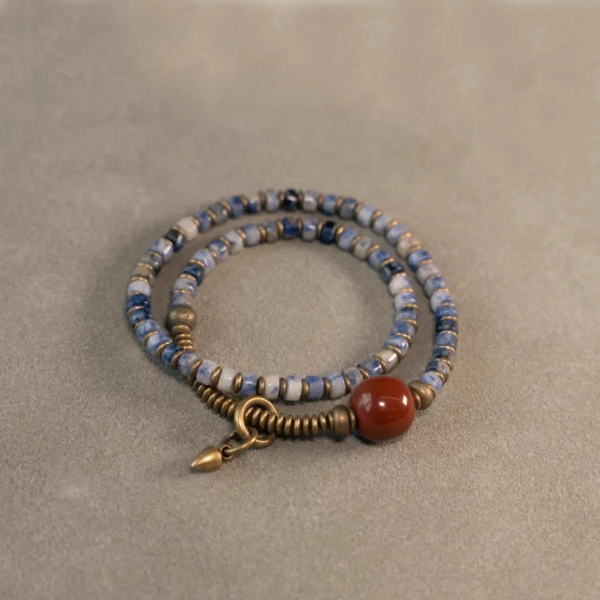 Pema - Eternal Balance Copper, Jasper & Agate Bracelet - OutletMystic