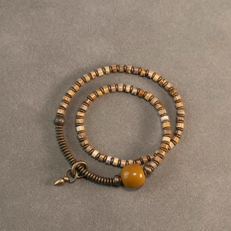 Pema - Eternal Balance Copper, Jasper & Agate Bracelet - OutletMystic